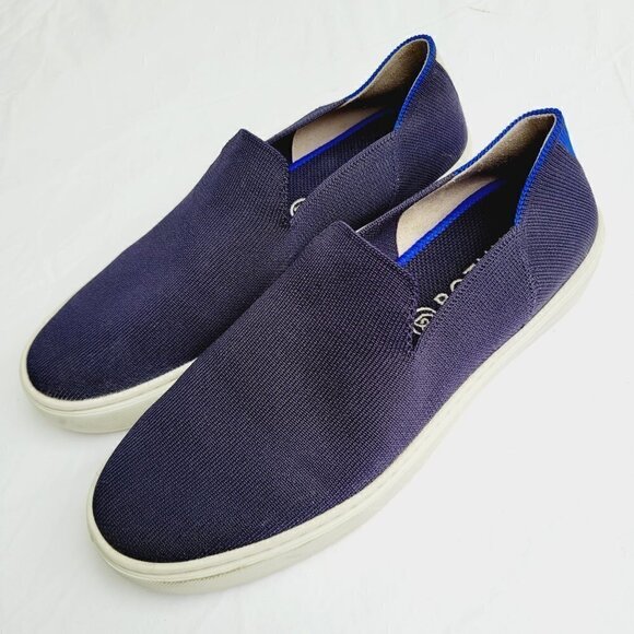 Rothy's Women's Navy Blue The Sneaker Slip-on Shoe - size 8.5 - Picture 1 of 13